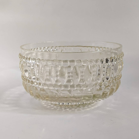 Vintage Art Deco Bubble Glass Ceiling Light Cover, Vintage Hobnail Light Fixture - Picture 3 of 10